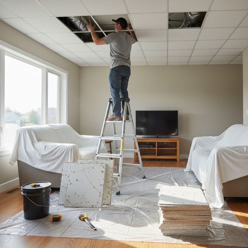 Ceiling Tiles Repair in Arvada, CO
