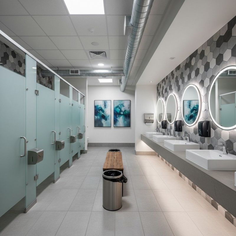 Office Restroom Renovation in Arvada, CO
