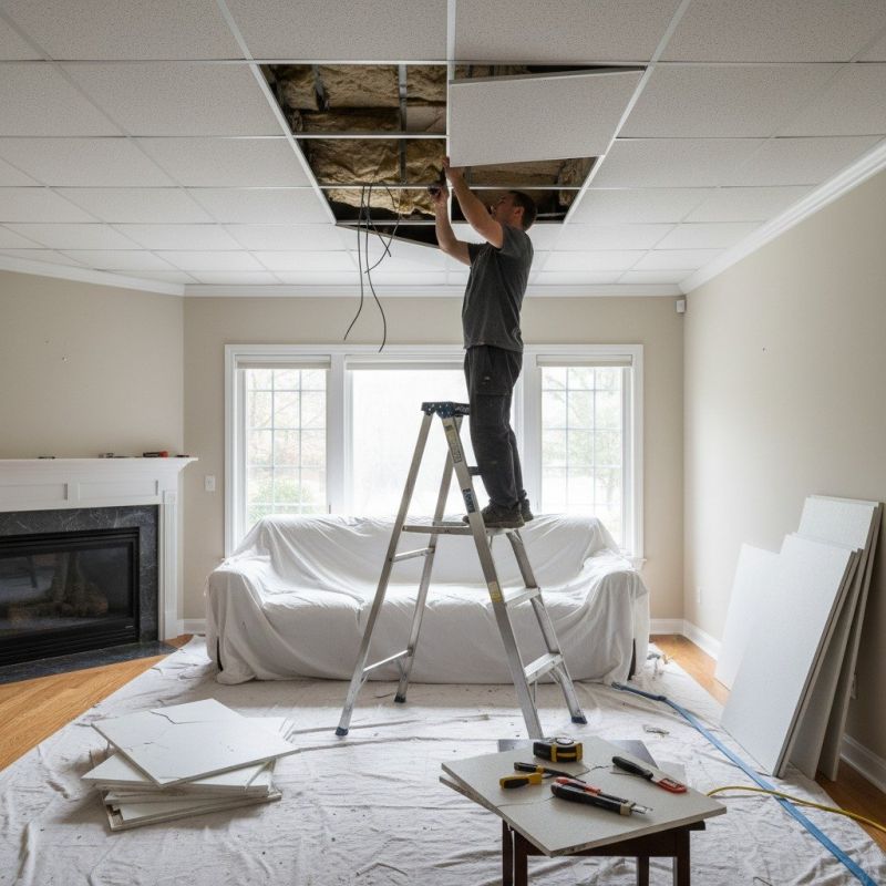 Suspended Ceiling Repair in Boulder, CO