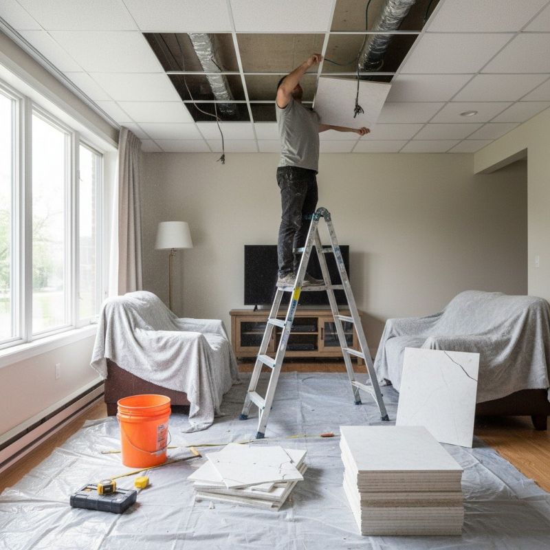 Suspended Ceiling Repair in Longmont, CO